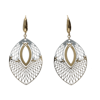 Pendientes Damiata Gioielli Mujer in Oro blanco 252/102-D199 - 252/102-D199